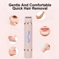 Dual-Head Electric Shaver Painless Women's Epilator Bikini Hair Removal Device Automatic Hair Trimmer Underarm Facial Lips Leg